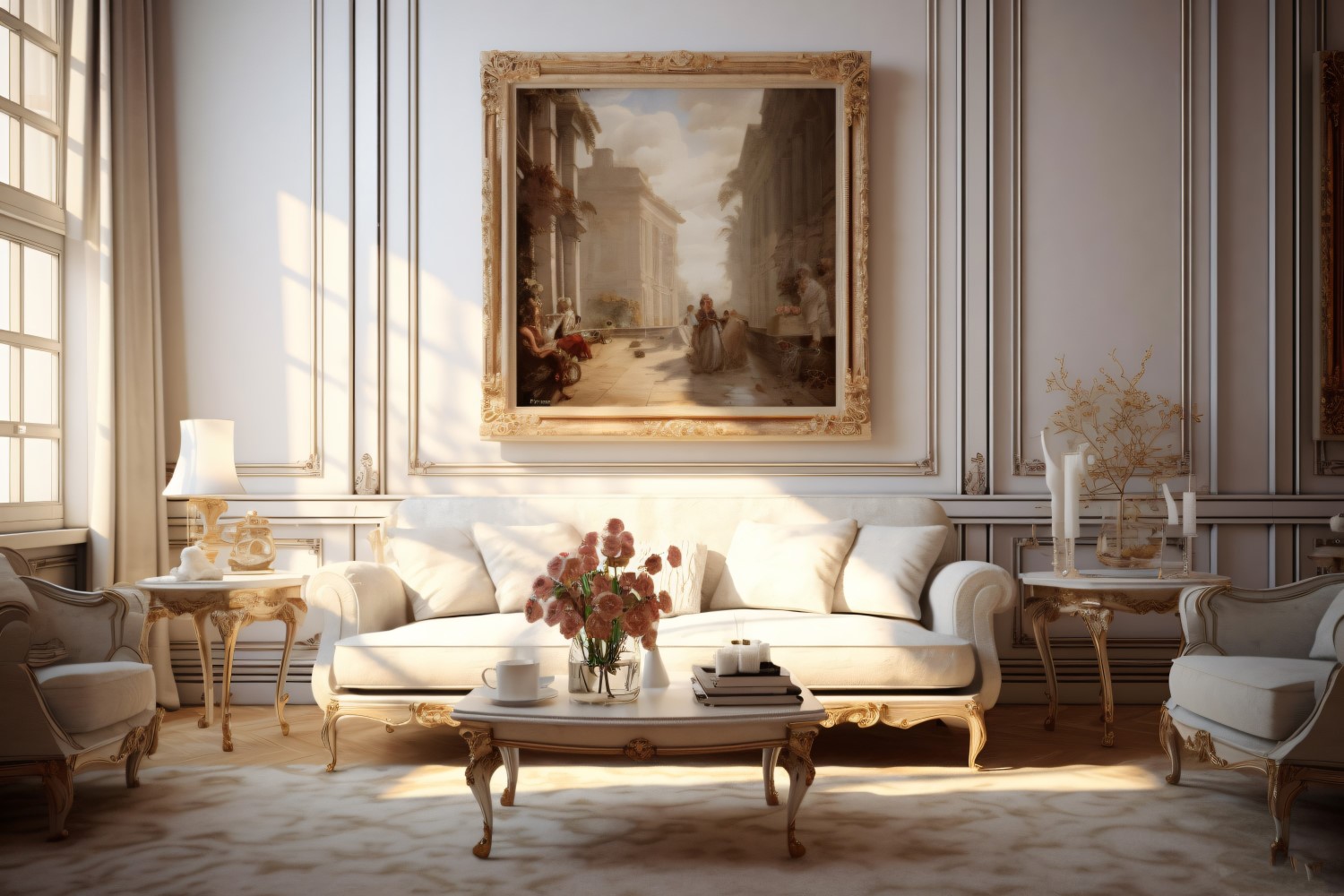 Italian Flair Luxurious Living Room Interiors 632