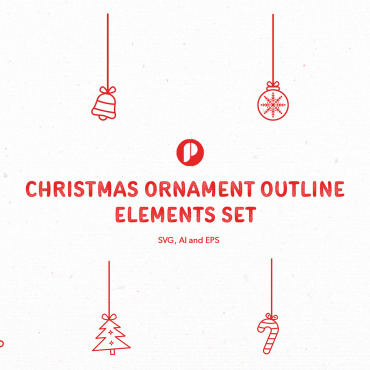 Ornament Christmas Illustrations Templates 368152