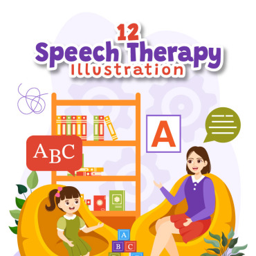 Therapy Speech Illustrations Templates 368161