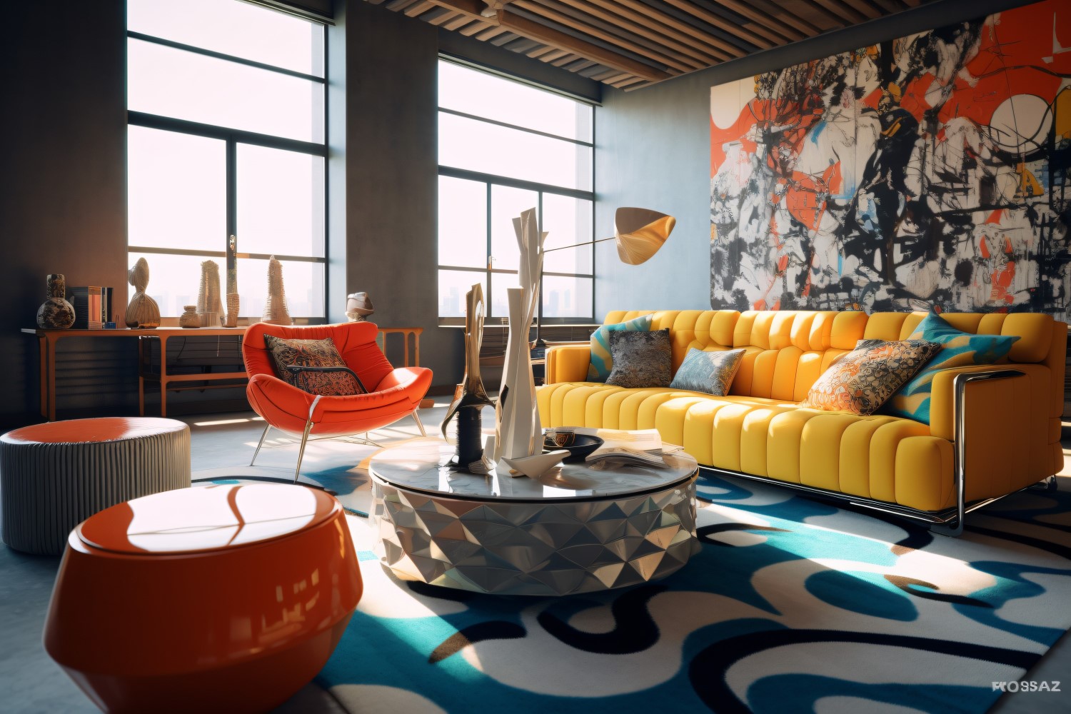 Elegance Redefined An Italian Living Room Oasis 823