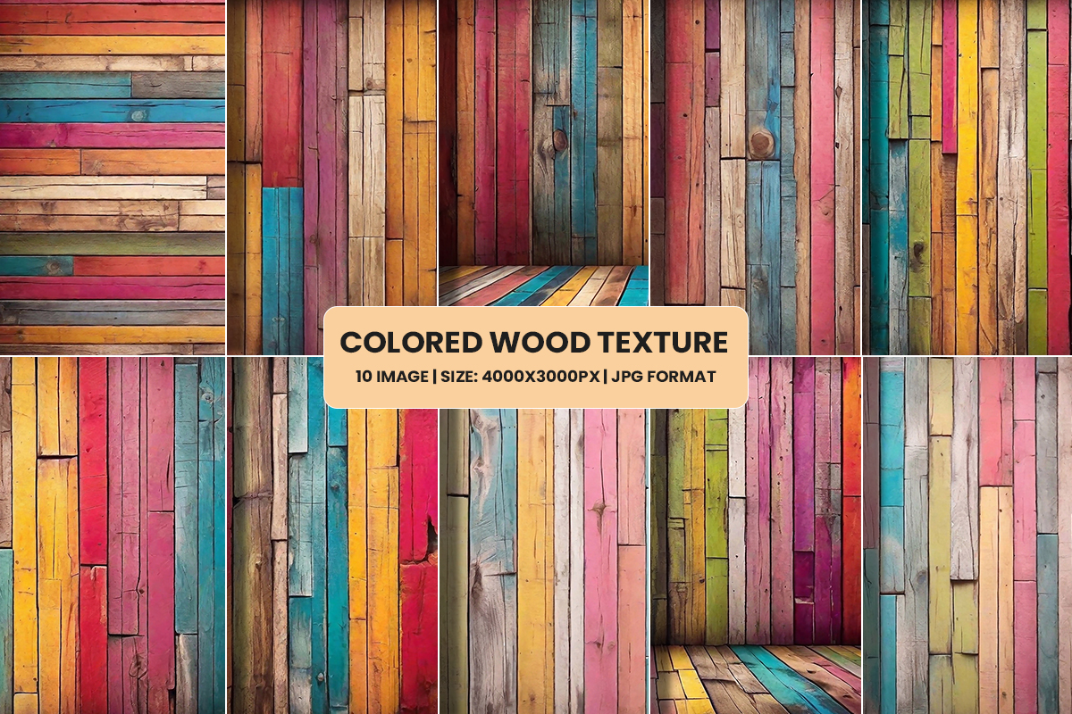 Colored pastel wooden background, abstract wood plank texture.