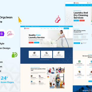 Cleaner Cleaning Responsive Website Templates 368504