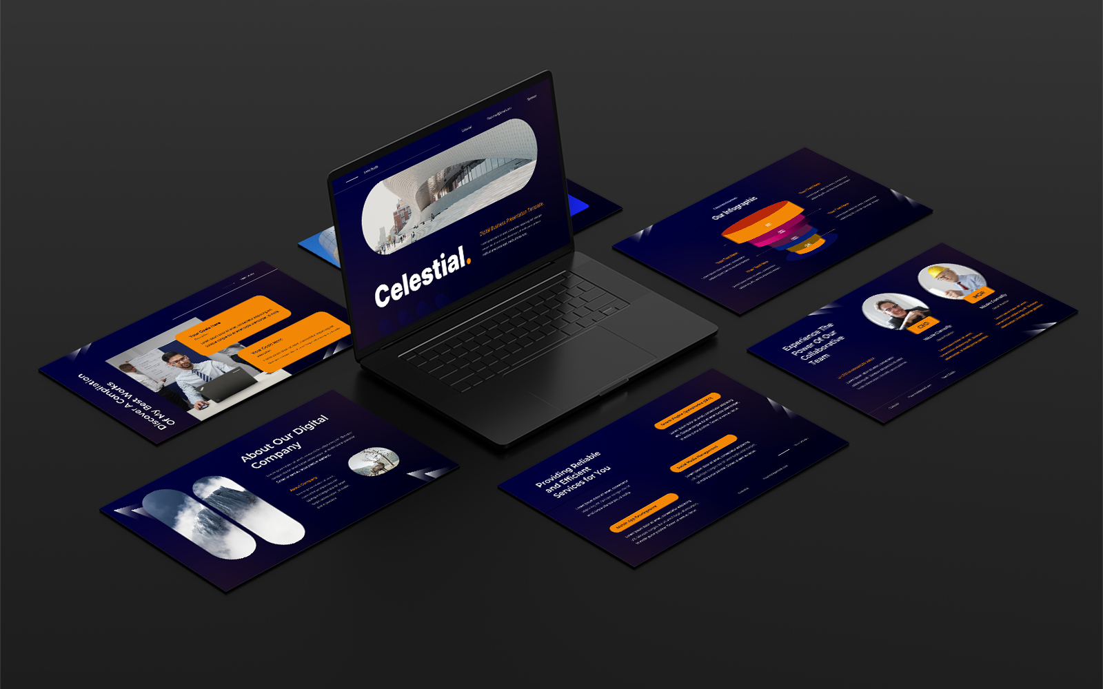 Celestial - Digital Business Google Slides Template