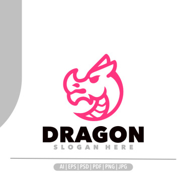 Mythology Dragon Logo Templates 368549
