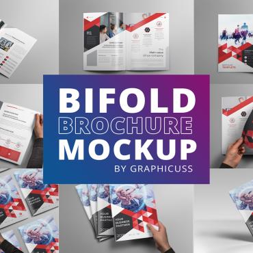 Brochure Bifold Product Mockups 368718