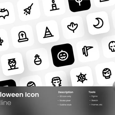 Witch Ghost Icon Sets 368747