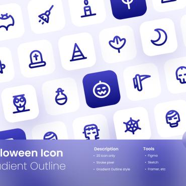 Witch Ghost Icon Sets 368749