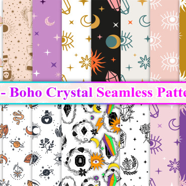 Crystal Seamless Patterns 368843