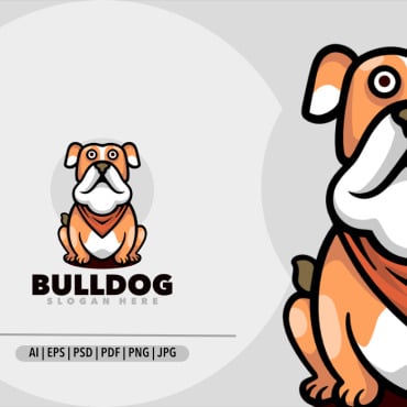 Playful Dog Logo Templates 368984