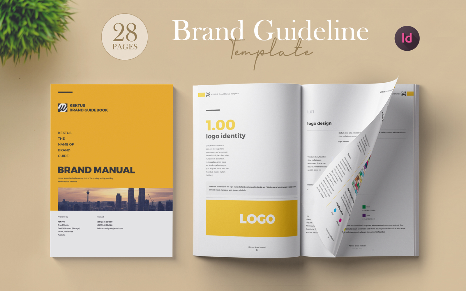 Brand Manual and Identity Template