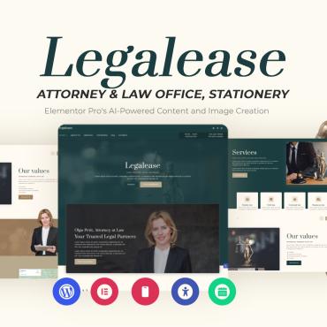 Agency Attorney WordPress Themes 369054