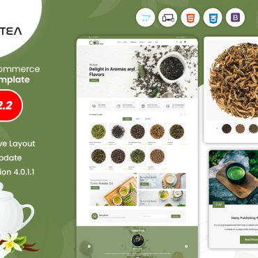 Cafe Coffee OpenCart Templates 369066
