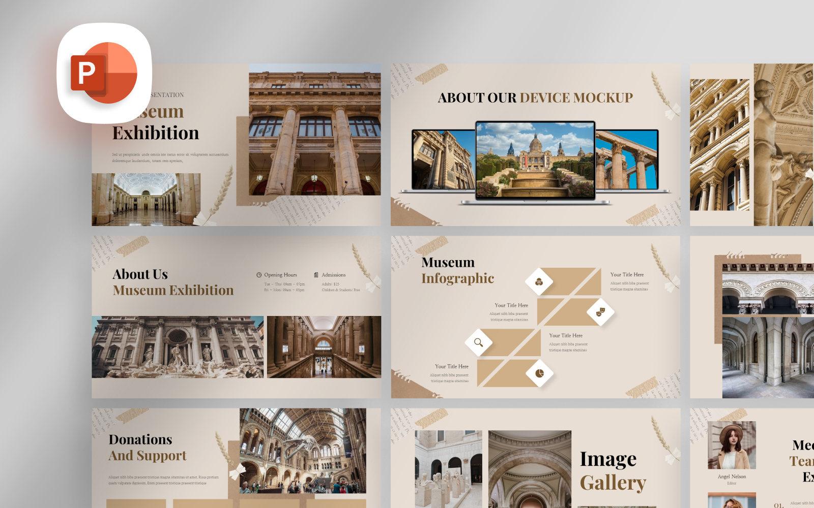 Museum Presentation Template