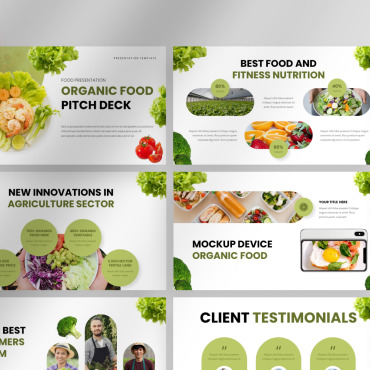 Food Healthy PowerPoint Templates 369119