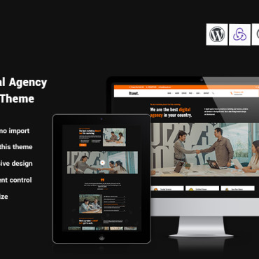 Corporate Creative WordPress Themes 369394