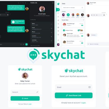 Chat Clean Admin Templates 369409