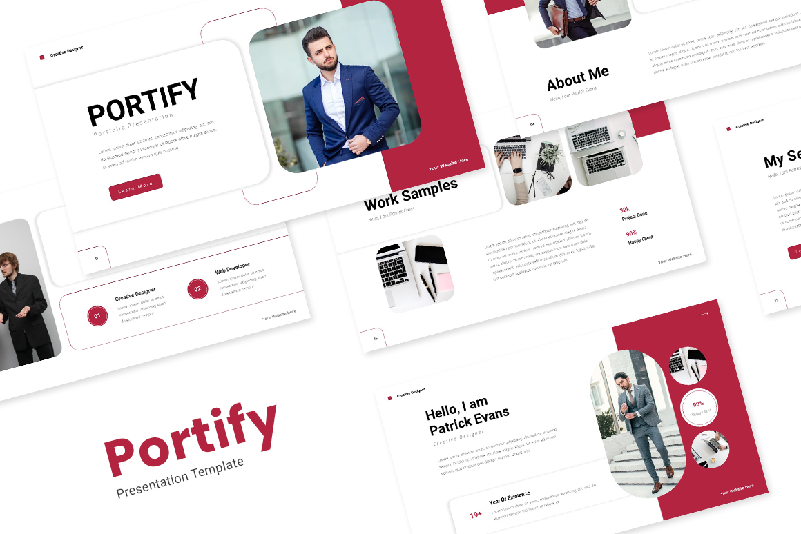 Portify - Portfolio Powerpoint Template