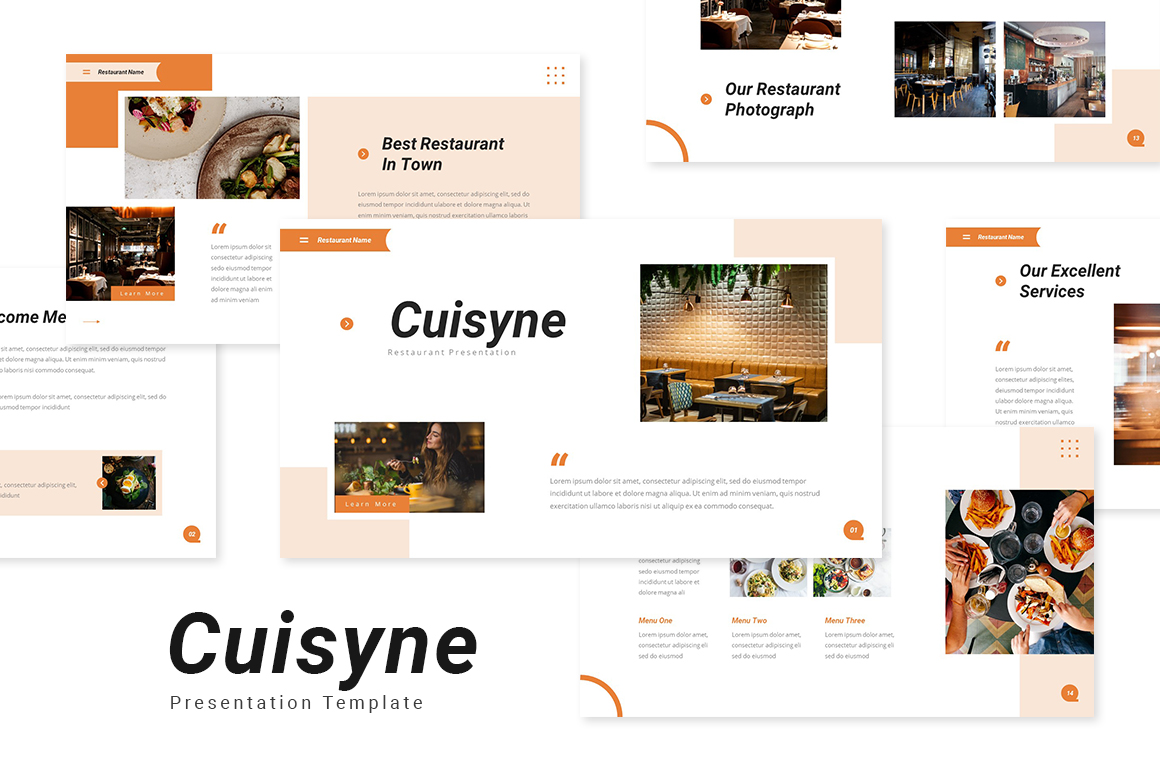 Cuisyne - Restaurant Keynote Template