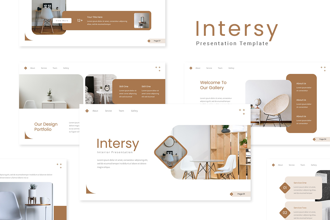 Intersy - Interior Powerpoint Template