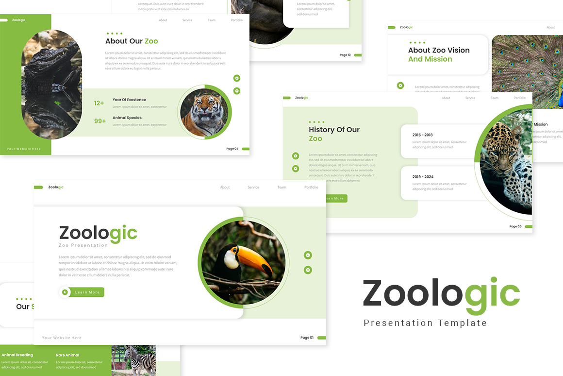Zoologic - Zoo Keynote Template