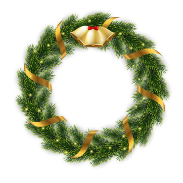 Wreath Christmas Illustrations Templates 369545