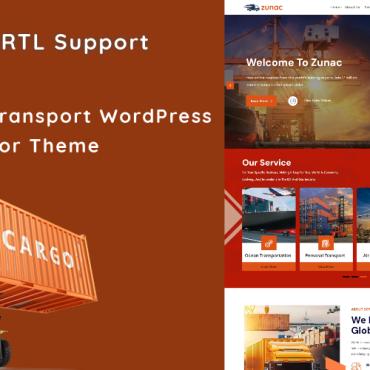 Cargo Company WordPress Themes 369644