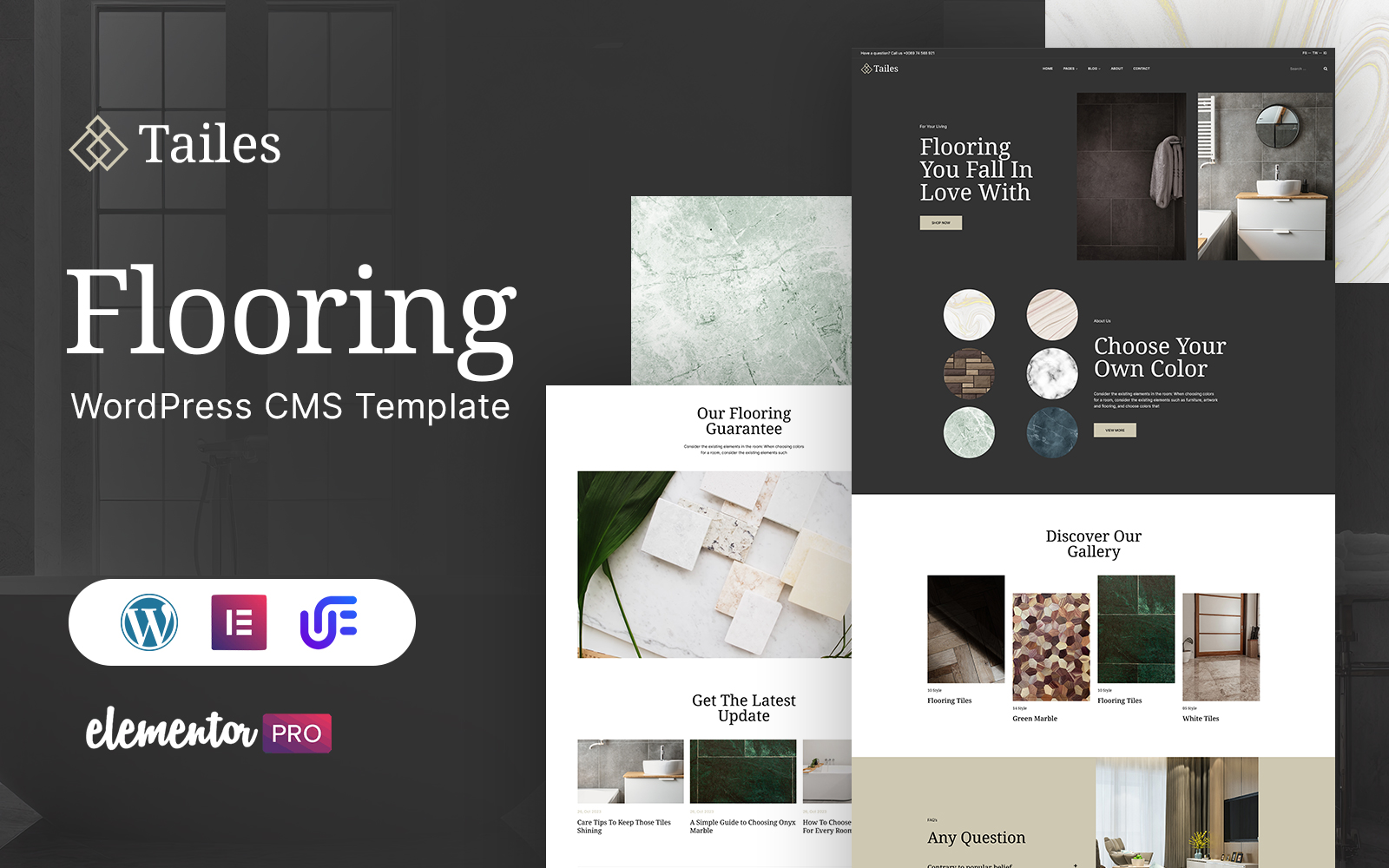 Tailes - Marble , Tiles & Flooring WordPress Elementor Theme