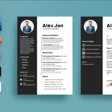 Template Cover Resume Templates 369847