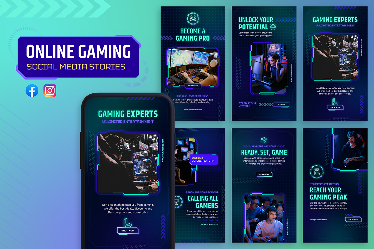 Instagram Stories - Gaming and eSports