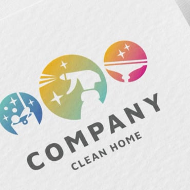 Cleaning House Logo Templates 369920