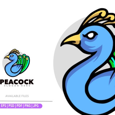 Logo Peacock Logo Templates 369988