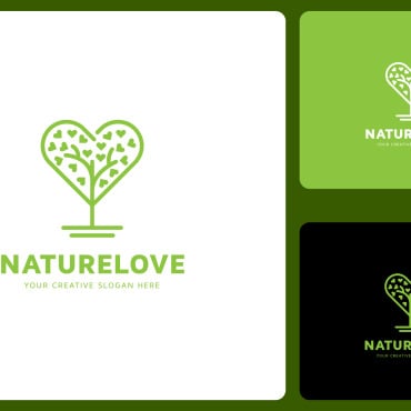 Love Tree Logo Templates 370110