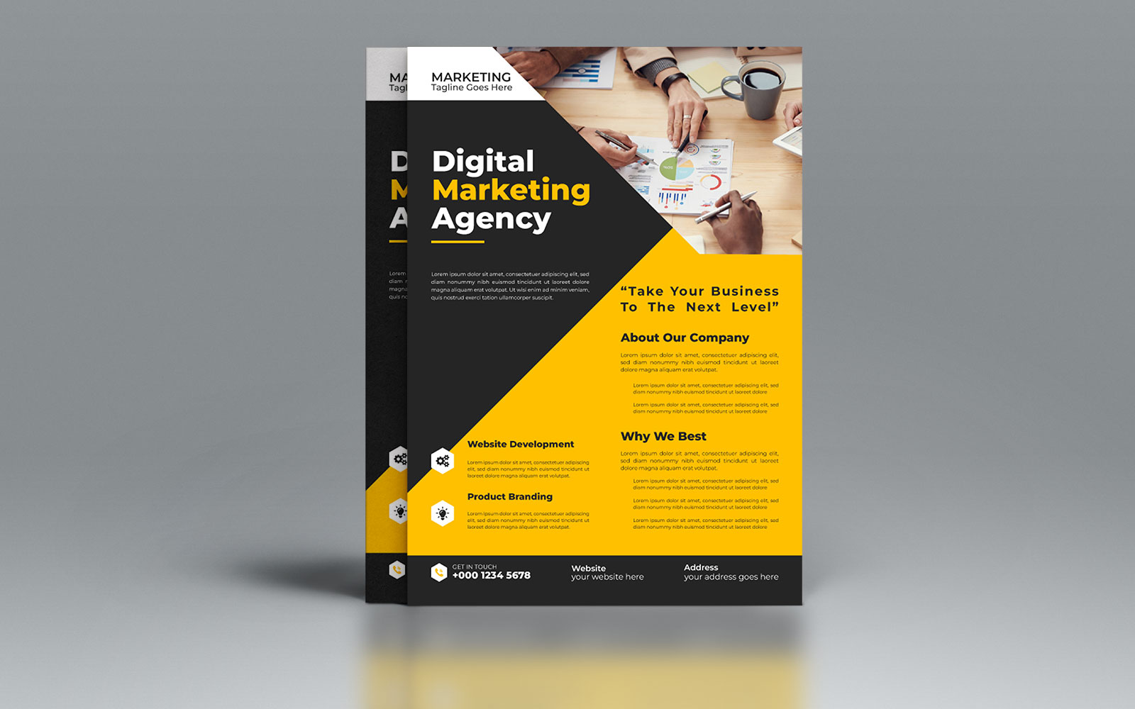 New Modern Corporate Flyer Template