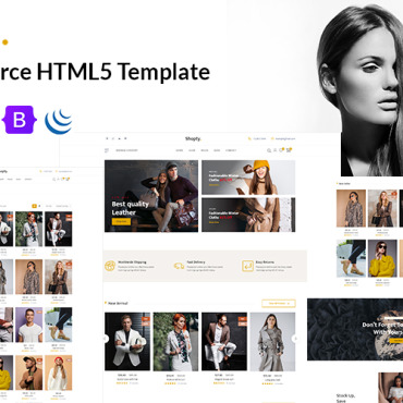 Store Shopping Responsive Website Templates 370255