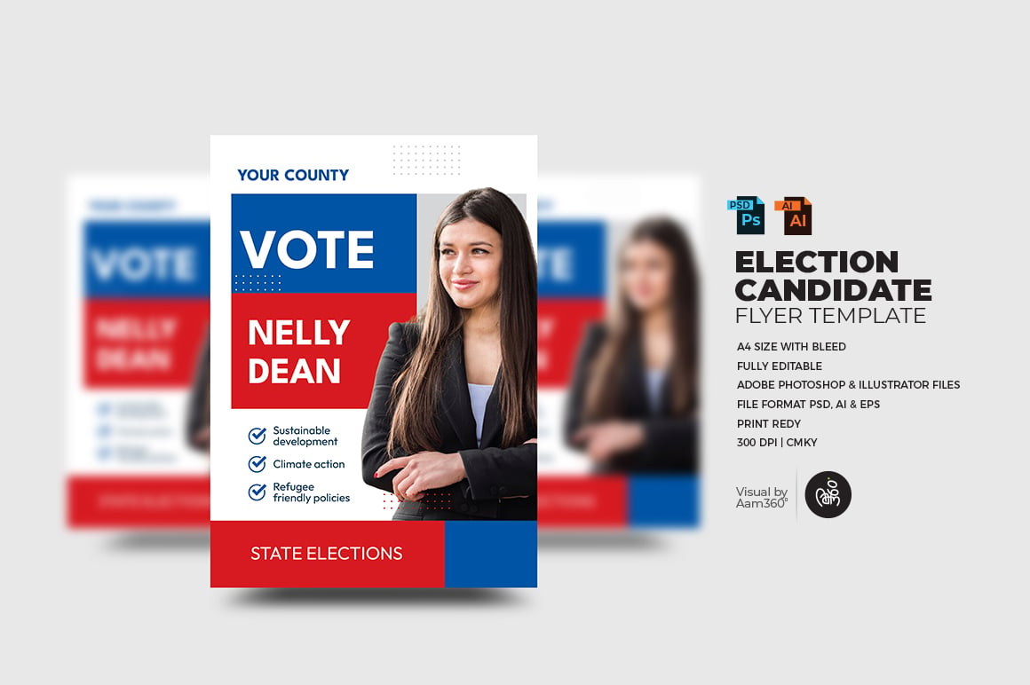 Election Candidate Flyer Template_V07