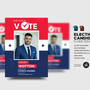President Candidate Corporate Identity 370324