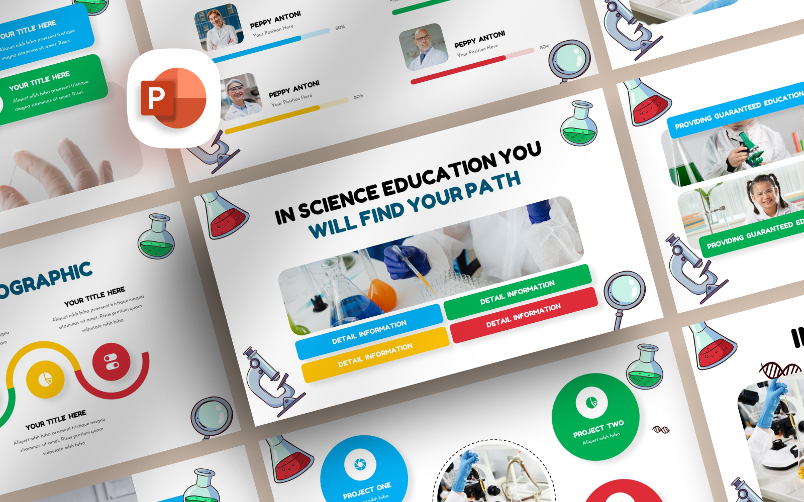 Science Education Presentation Template