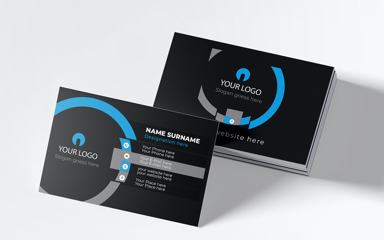 Business Card Design Template unique