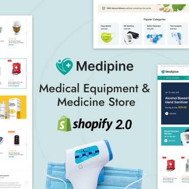 Medical Medicine Shopify Themes 370609