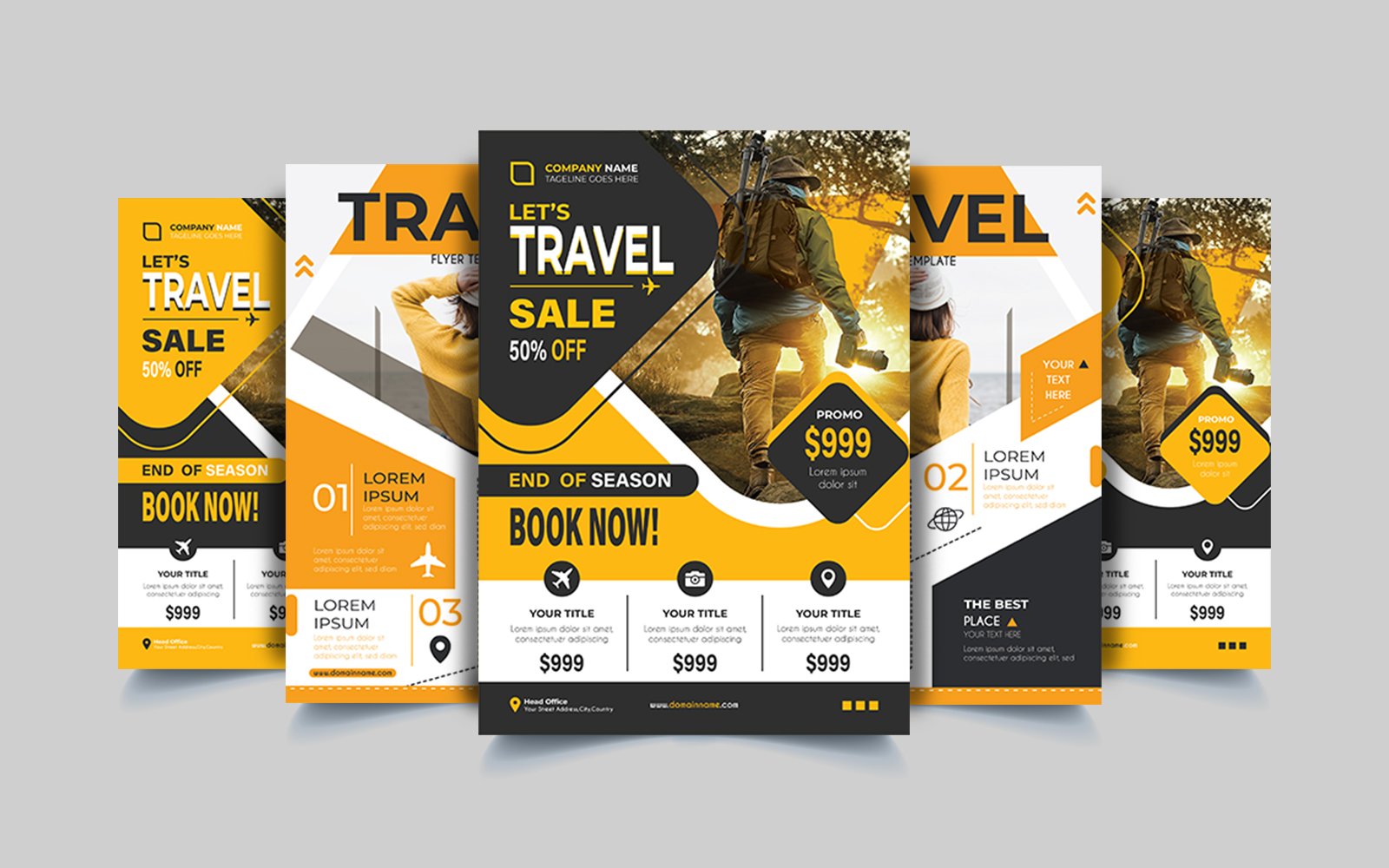 Travel Agency Flyer Templates