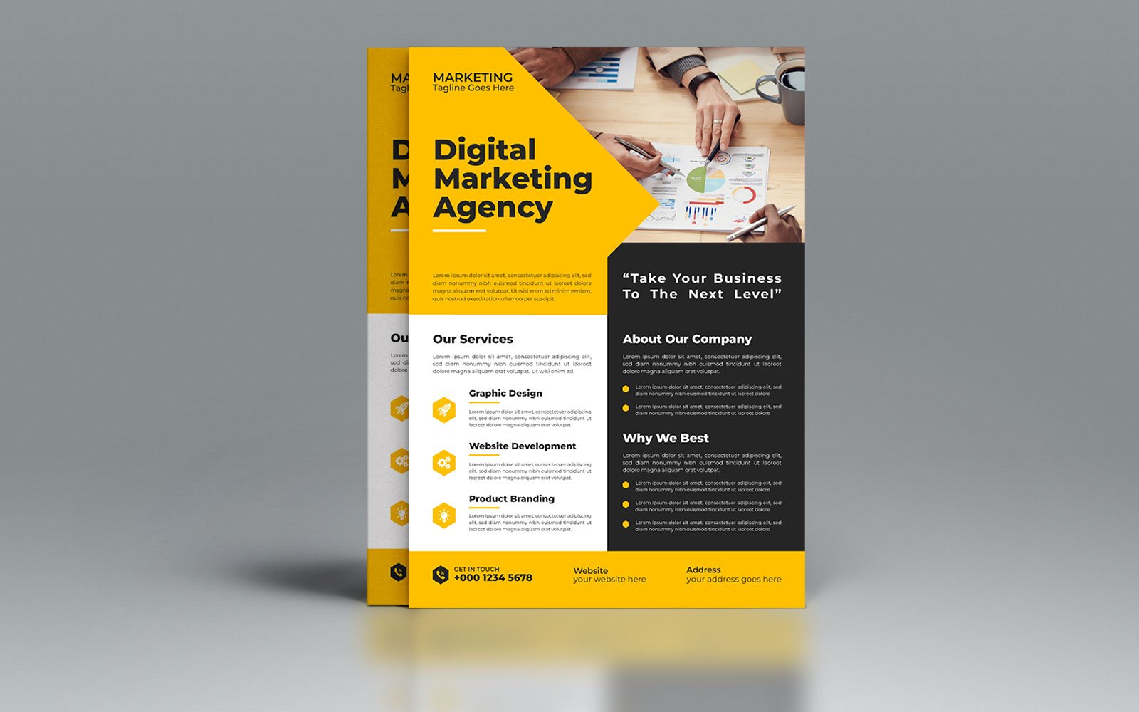 Digital Business New Flyer Template