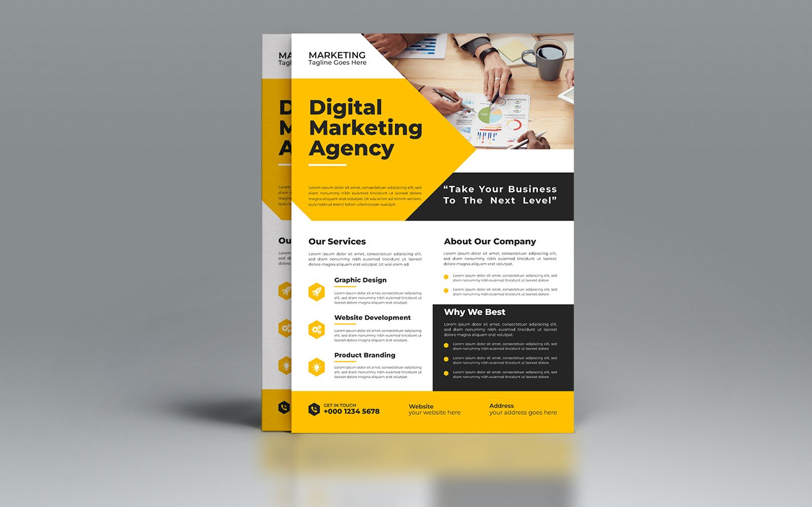 Digital Modern Business Flyer Design