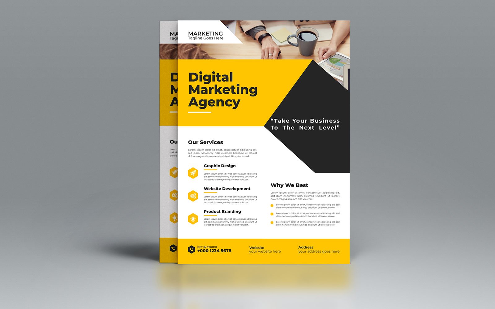 Business Agency Modern Flyer Design