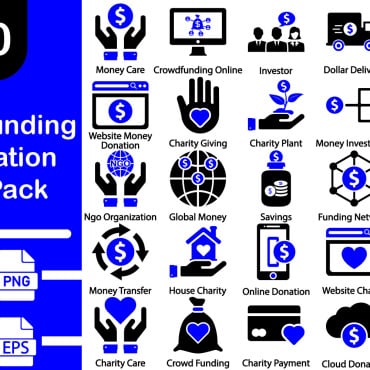 Plant Funding Icon Sets 370753