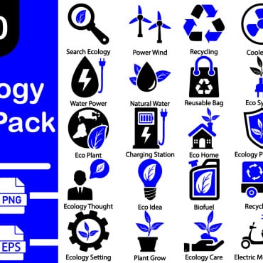 Eco Idea Icon Sets 370754