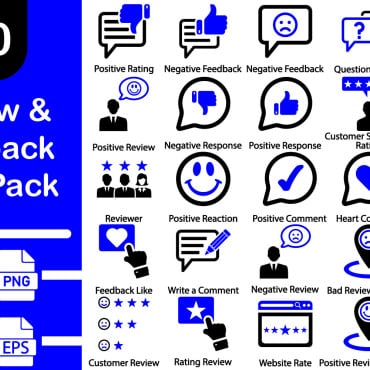 Comment Rating Icon Sets 370799