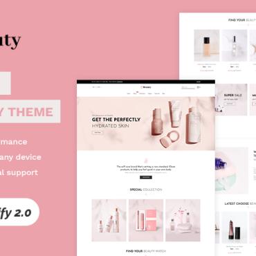 Beauty Cosmetic Shopify Themes 370837