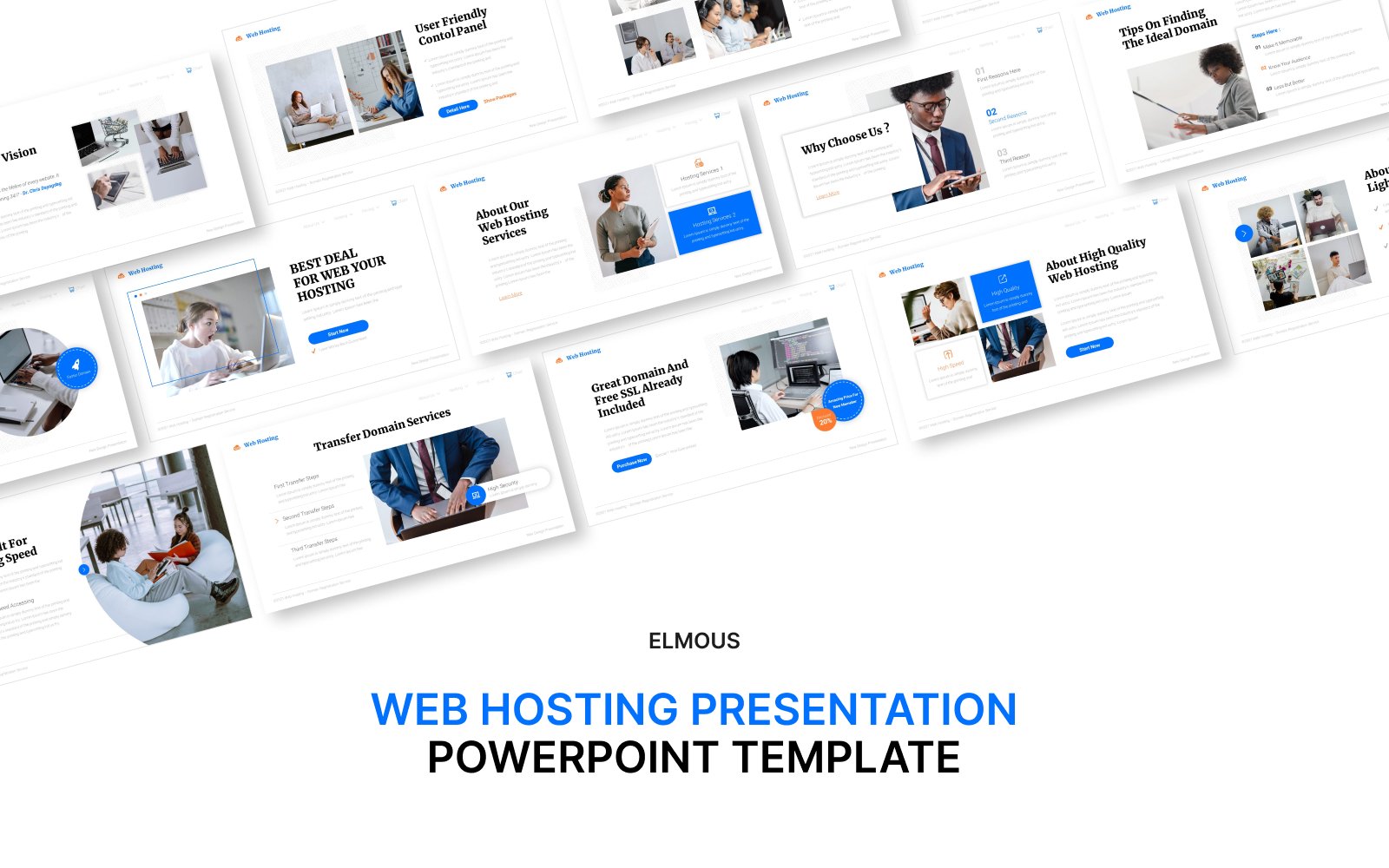 Web Hosting Powerpoint Template Presentation