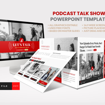 Talk Show PowerPoint Templates 370902