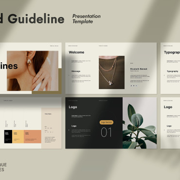 Brand Guideline PowerPoint Templates 370910